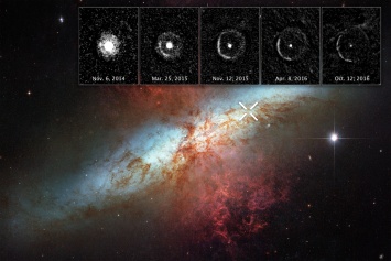 Астрономы НАСА сняли взрыв самой ближней к Земле сверхновой звезды. Фото и видео