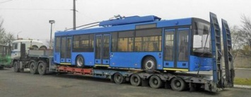 В Краматорске появился еще один новый троллейбус