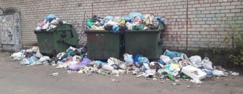 Херсонские коммунальщики не успевают вывозить мусор