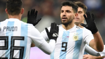 Агуэро вошел в тройку бомбардиров сборной Аргентины
