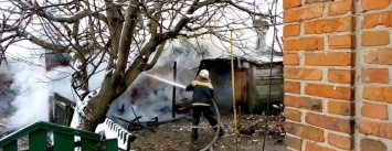 В Сумской области при пожаре мужчина получил ожоги тела