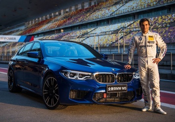 BMW M5 установил рекорд гоночного трека на Формуле-1