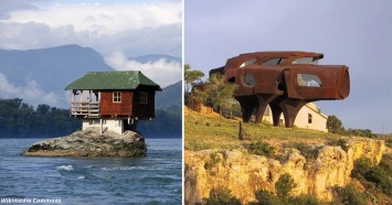 24 самых необычных дома в мире, от которых у вас - буквально - сорвет крышу