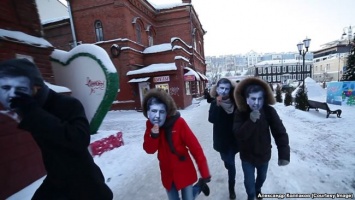 "Бегающие по улице Саакашвили": в РФ флешмобом ответили Путину