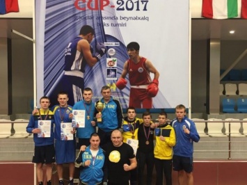 Украинская сборная завоевала пять медалей на международном турнире среди молодежи
