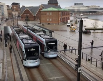 В Дании впервые запустили трамваи спустя полстолетия (видео)