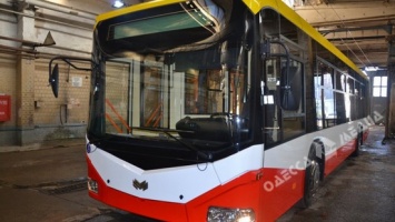 В Одессе появился первый белорусский троллейбус
