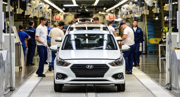 Производство автомобилей Hyundai в России увеличилось на 13%