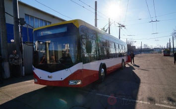 Еще четыре белорусских троллейбуса приедут в Одессу в январе