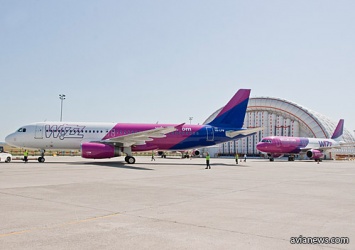 Wizz Air отсрочил срок поступления третьего самолета на киевскую базу