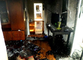 В Татарбунарском районе из-за пожара пострадала женщина