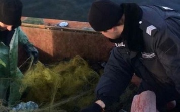 На Херсонщине обнаружили 2 км рыболовных сетей