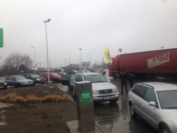Мелитопольские автолюбители выехали на акцию протеста в Запорожье