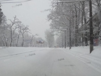 Николаев с ночи засыпает снегом: дороги города не чистятся