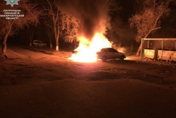 Мощный пожар в Ужгороде: горели автомобили