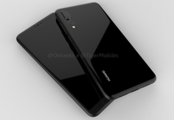 В сеть попали снимки Huawei P20 Plus: тройная камера и "монобровь", как у iPhone X