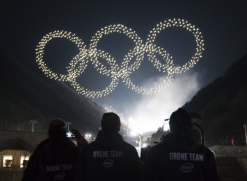 На открытии Олимпиады установили новый рекорд по запуску стаи дронов
