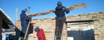 Работы по восстановлению домов в частном секторе Авдеевки продолжаются (ФОТО)