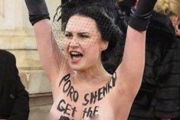 "Голая провокация": Активистку Femen на Венский бал привел посол РФ в Австрии