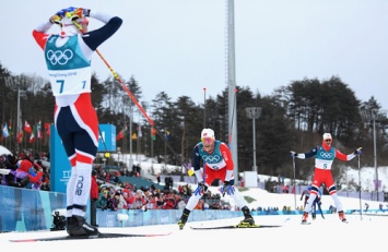 Пхенчхан-2018. Норвежцы заняли весь пьедестал почета в лыжных гонках