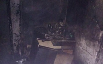 В Каховской области горел дом