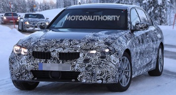 BMW 3-й серии седьмого поколения снова заметили на тестах