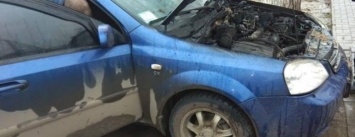 На Херсонщине горят автомобили (фото)