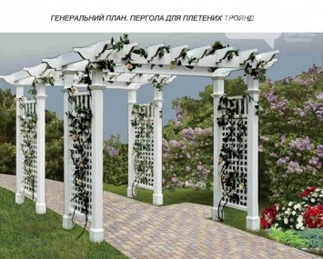 Еще один проект реконструкции зеленой зоны в Чернигове. Теперь - возле РАГСа