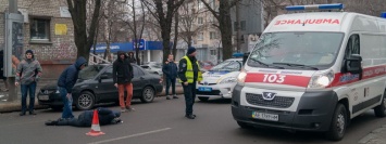 На улице Князя Владимира Великого Volkswagen сбил женщину
