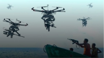 В Израиле создали дрон с боевым оружием (видео)