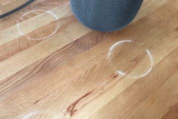 Apple назвала «нормальными» следы на деревянной мебели от смарт-колонки HomePod