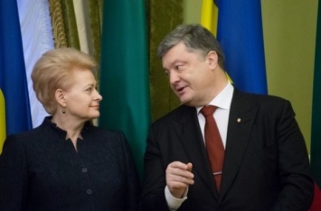 Порошенко сегодня планирует навестить президента Литвы