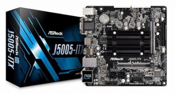 ASRock представила материнскую плату формата Mini-ITX - J5005-ITX
