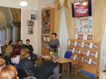 Николаевская библиотека для юношества презентовала годовой отчет в формате «телевидения»