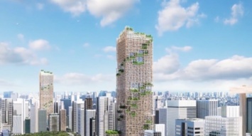 Небоскреб из дерева планируют построить в Токио