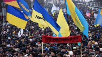 Акция в поддержку Саакашвили в Киеве собрала тысячи людей