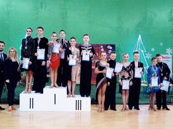 Одесситы - призеры зимних турниров по спортивным танцам