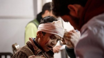Авиаудар в Сирии: страшные фото массового убийства