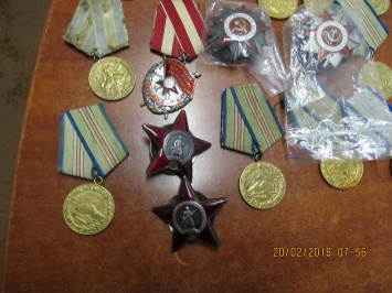 Украинец пытался вывезти в Россию 70 советских орденов и медалей в протезах