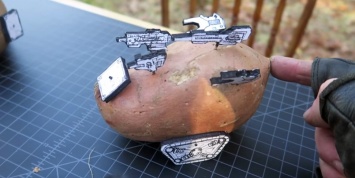 Кузнец придумал настольную игру Kartoffelkrieg с настоящей картошкой