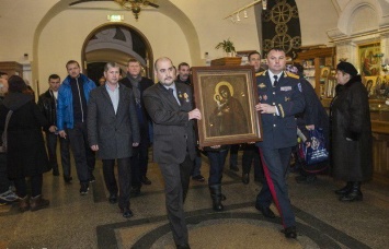 Чин освящения иконы для Аджимушкая состоялся в московском Храме Христа Спасителя