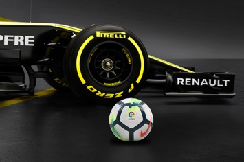 Renault F1 и испанская LaLiga объявили о партнерстве