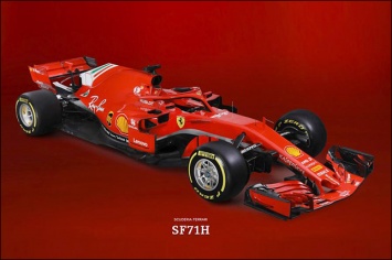 Презентации новых машин: Ferrari SF71H