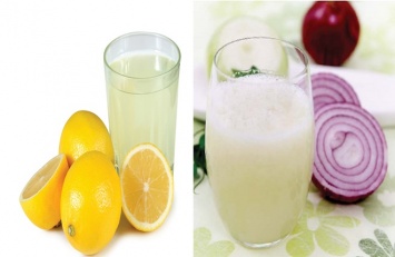 Луковый сок с лимонным - мощное натуральное средство от седых волос