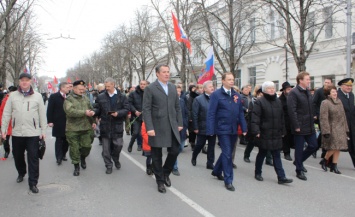 Председатель Севизбиркома Александр Петухов принял участие в праздновании Дня защитника Отечества и Дня Народной воли