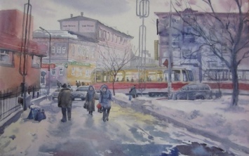 Запорожская художница показала город в красках (ФОТО)