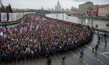 В России проходят митинги в память Бориса Немцова