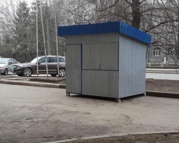 В Николаеве после демонтажа снова "выросла" будка