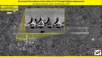 Израиль сфотографировал российские Су-57 в Сирии