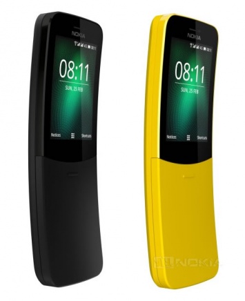 Nokia 8110 - новый "телефон-банан"